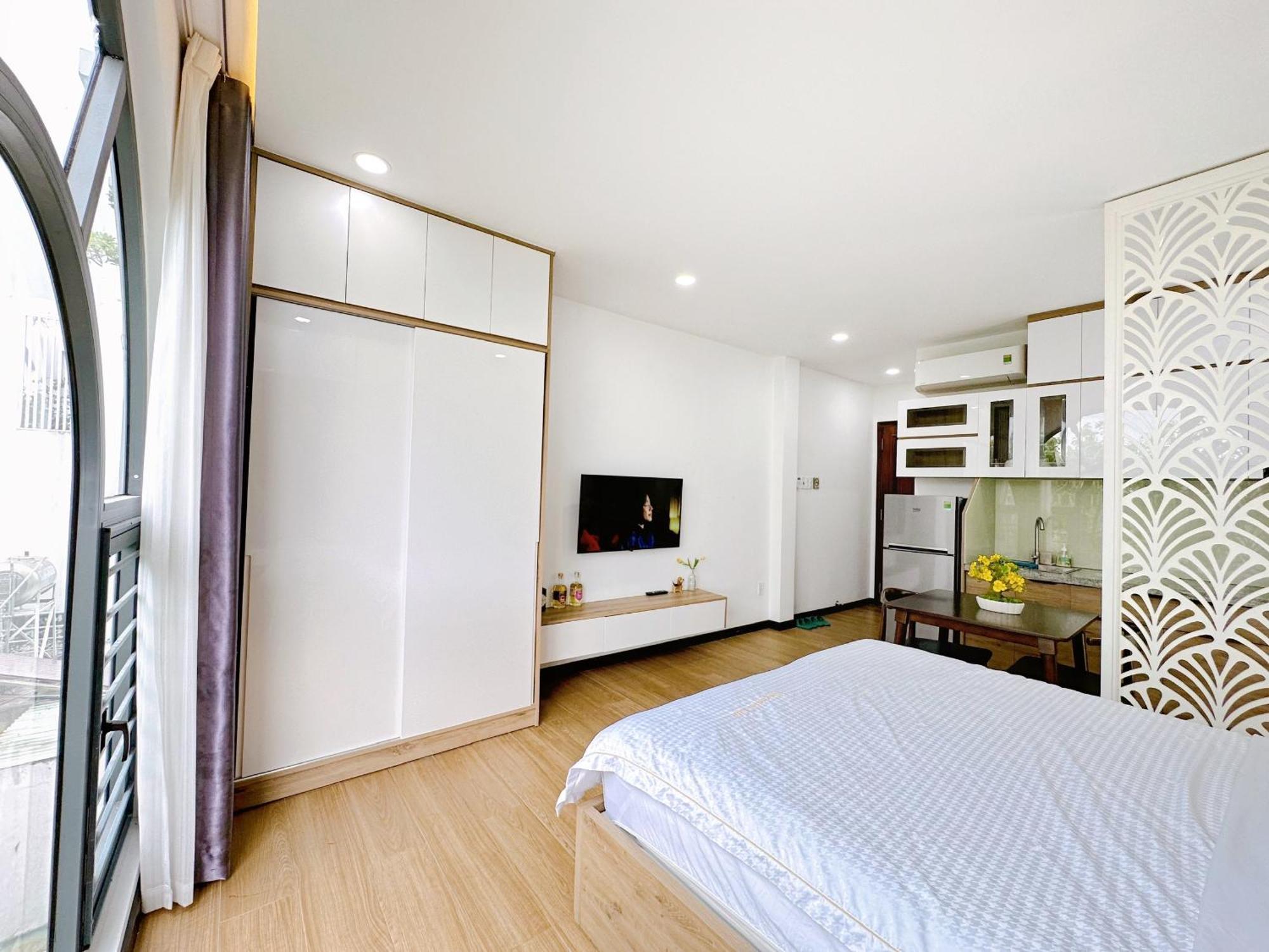 Căn hộ Riversidehome Nearairport/netflix/chill/terrace *