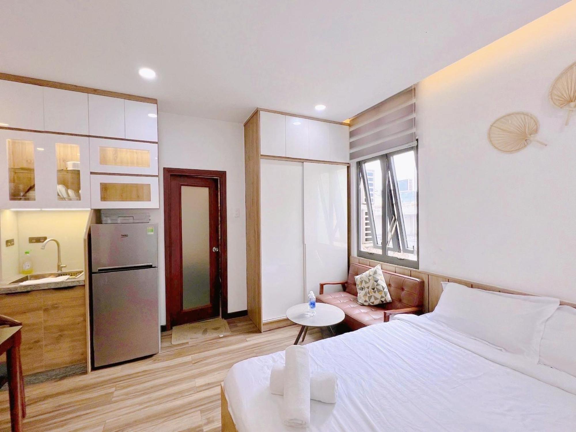 Căn hộ Riversidehome Nearairport/netflix/chill/terrace *